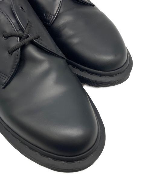 Dr.Martens（ドクターマーチン）Dr.Martens (ドクターマーチン) 3ホールシューズ ブラック サイズ:UK8の古着・服飾アイテム