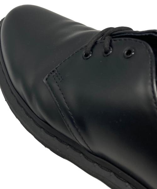 Dr.Martens（ドクターマーチン）Dr.Martens (ドクターマーチン) 3ホールシューズ ブラック サイズ:UK8の古着・服飾アイテム