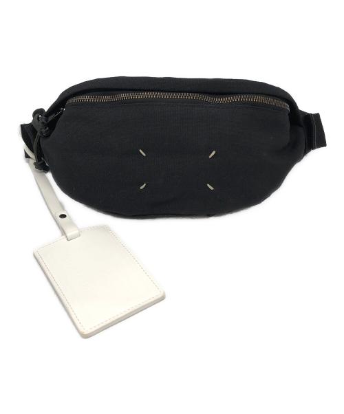 Maison Margiela（メゾンマルジェラ）Maison Margiela (メゾンマルジェラ) STEREOTYPE CROSS BODDEY POUCH ブラック サイズ:下記参照の古着・服飾アイテム