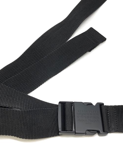 Maison Margiela（メゾンマルジェラ）Maison Margiela (メゾンマルジェラ) STEREOTYPE CROSS BODDEY POUCH ブラック サイズ:下記参照の古着・服飾アイテム