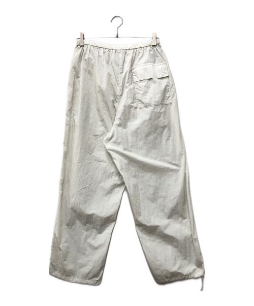 ATON（エイトン）ATON (エイトン) HAND DYED NYLON OVER PANTS ホワイト サイズ:00の古着・服飾アイテム