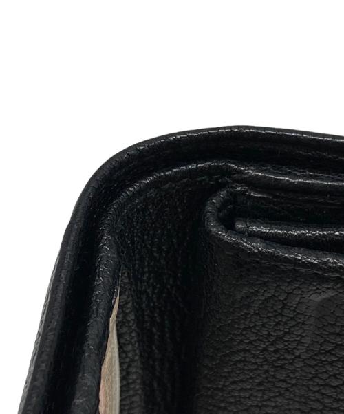 MIU MIU（ミュウミュウ）MIU MIU (ミュウミュウ) 2つ折り財布 ブラック サイズ:下記参照の古着・服飾アイテム