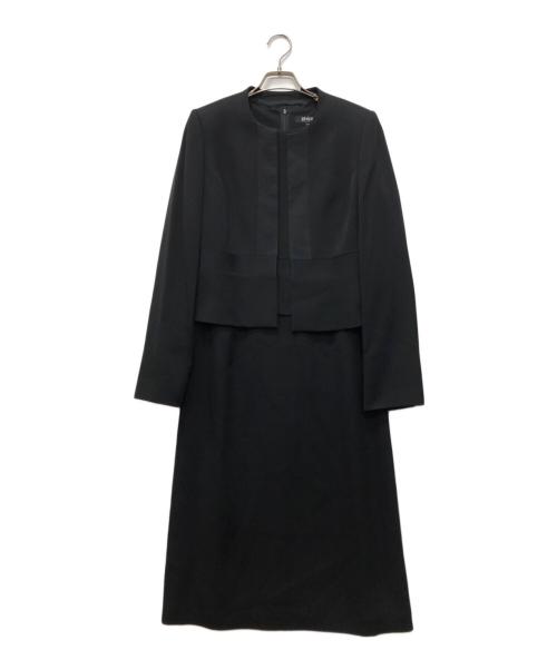 YUMI KATSURA（ユミカツラ）YUMI KATSURA (ユミカツラ) フォーマルセットアップワンピース ブラック サイズ:11号の古着・服飾アイテム