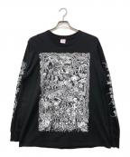 SUPREMEシュプリーム）の古着「Wombat L/S Tee」｜ブラック