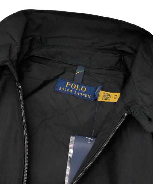 POLO RALPH LAUREN（ポロ・ラルフローレン）POLO RALPH LAUREN (ポロ・ラルフローレン) ナイロンスイングトップ ブラック サイズ:Mの古着・服飾アイテム