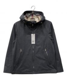 BLACK LABEL CRESTBRIDGE（ブラックレーベル クレストブリッジ）の古着「ウルトラストレッチジップパーカー」｜グレー