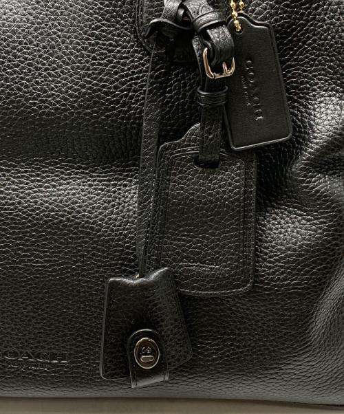 COACH（コーチ）COACH (コーチ) Explorer Bag In Pebble Leather ブラック サイズ:下記参照の古着・服飾アイテム