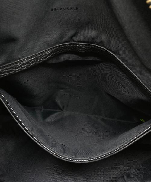 COACH（コーチ）COACH (コーチ) Explorer Bag In Pebble Leather ブラック サイズ:下記参照の古着・服飾アイテム