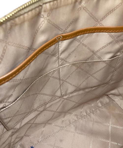MICHAEL KORS（マイケル・コース）MICHAEL KORS (マイケル・コース) シグネチャートートバッグ ベージュ サイズ:下記参照の古着・服飾アイテム