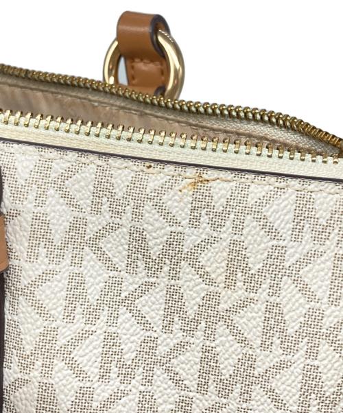 MICHAEL KORS（マイケル・コース）MICHAEL KORS (マイケル・コース) シグネチャートートバッグ ベージュ サイズ:下記参照の古着・服飾アイテム