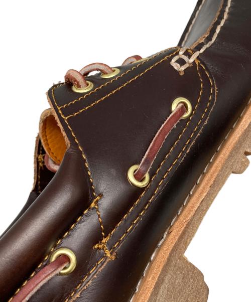 Timberland（ティンバーランド）Timberland (ティンバーランド) Authentics 3 Eye Classic Lug  デッキシューズ ブラウン サイズ:26の古着・服飾アイテム