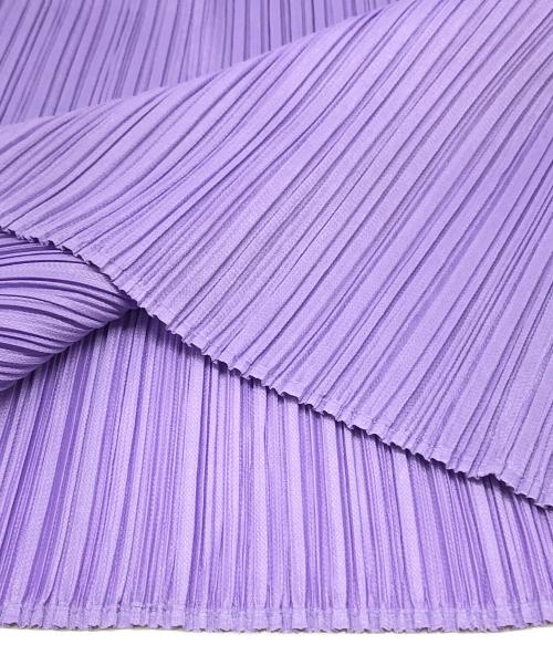 PLEATS PLEASE（プリーツプリーズ）PLEATS PLEASE (プリーツプリーズ) プリーツカットソー パープル サイズ:3の古着・服飾アイテム