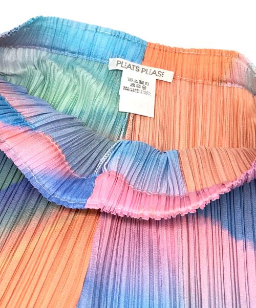 PLEATS PLEASE（プリーツプリーズ）PLEATS PLEASE (プリーツプリーズ) プリーツパンツ マルチカラー サイズ:4の古着・服飾アイテム