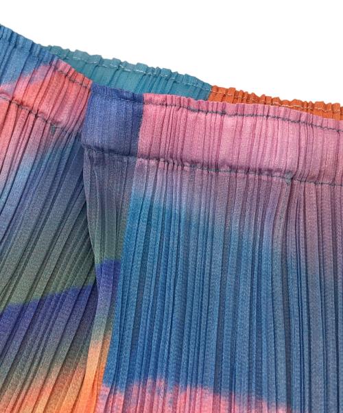 PLEATS PLEASE（プリーツプリーズ）PLEATS PLEASE (プリーツプリーズ) プリーツパンツ マルチカラー サイズ:4の古着・服飾アイテム