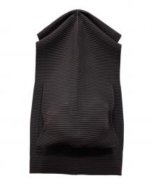 HOMME PLISSE ISSEY MIYAKE（オム プリッセ イッセイ ミヤケ）の古着「プリーツバッグ」｜チャコールグレー