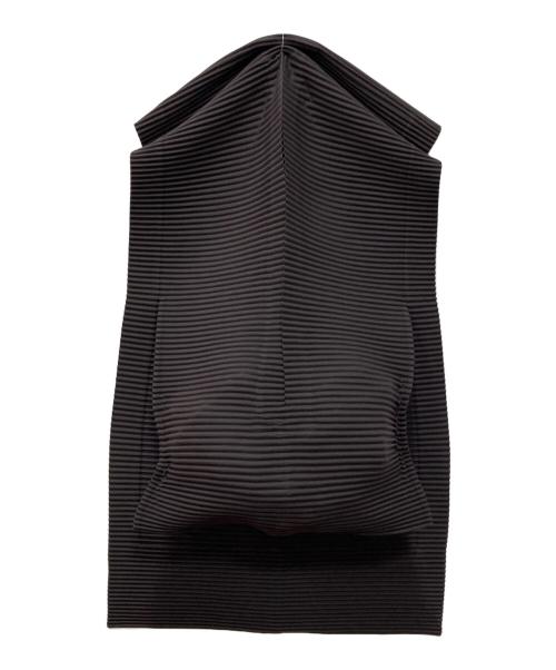 HOMME PLISSE ISSEY MIYAKE（オム プリッセ イッセイ ミヤケ）HOMME PLISSE ISSEY MIYAKE (オム プリッセ イッセイ ミヤケ) プリーツバッグ チャコールグレー サイズ:下記参照の古着・服飾アイテム