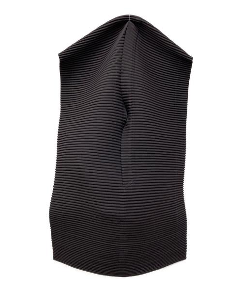 HOMME PLISSE ISSEY MIYAKE（オム プリッセ イッセイ ミヤケ）HOMME PLISSE ISSEY MIYAKE (オム プリッセ イッセイ ミヤケ) プリーツバッグ チャコールグレー サイズ:下記参照の古着・服飾アイテム