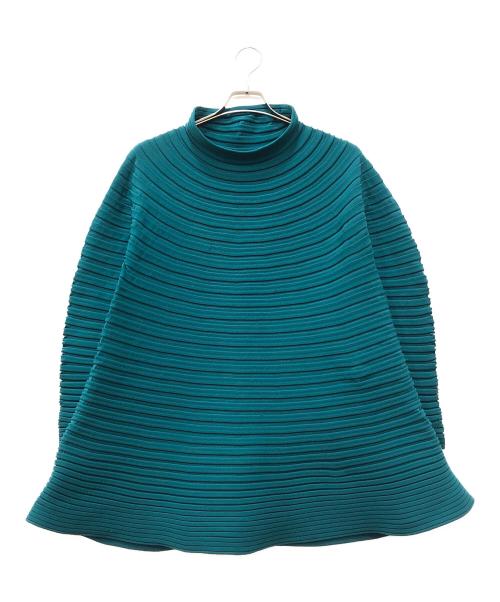 PLEATS PLEASE（プリーツプリーズ）PLEATS PLEASE (プリーツプリーズ) プリーツカットソー グリーン サイズ:下記参照の古着・服飾アイテム