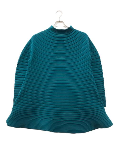 PLEATS PLEASE（プリーツプリーズ）PLEATS PLEASE (プリーツプリーズ) プリーツカットソー グリーン サイズ:下記参照の古着・服飾アイテム