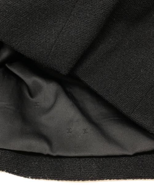 CHANEL（シャネル）CHANEL (シャネル) ココマークボタンロングコート ブラック サイズ:38の古着・服飾アイテム