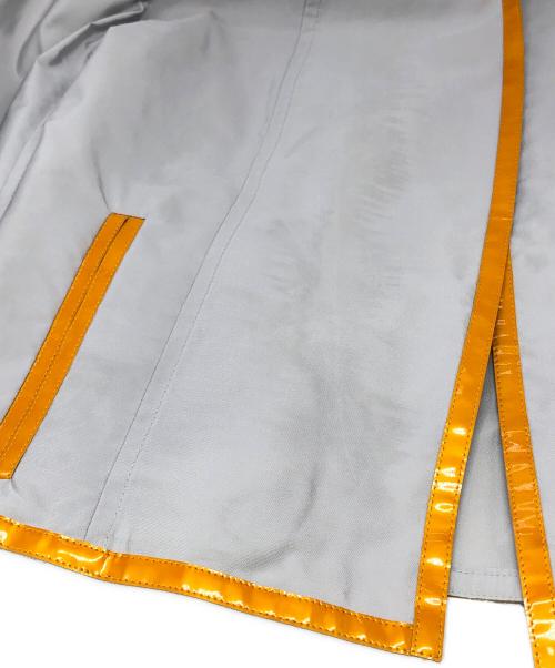 CHANEL（シャネル）CHANEL (シャネル) ノーカラーナイロンジャケット グレー サイズ:38の古着・服飾アイテム