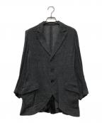 yohji yamamoto+noirヨウジヤマモトプリュスノアール）の古着「3Bジャケット」｜グレー