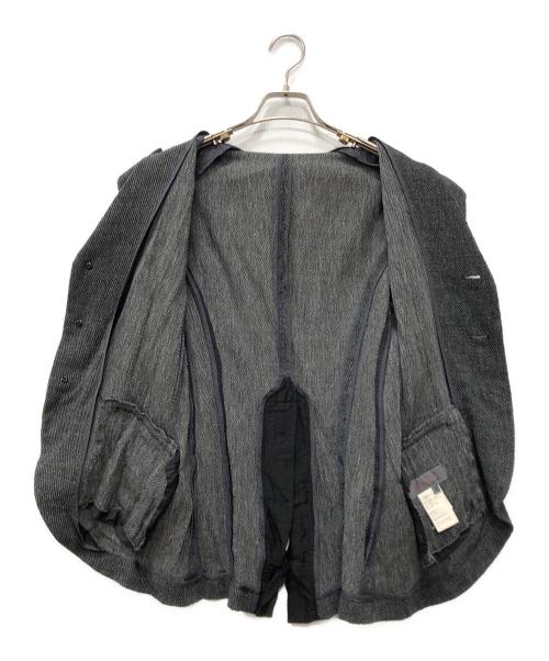 yohji yamamoto+noir（ヨウジヤマモトプリュスノアール）yohji yamamoto+Noir (ヨウジヤマモトプリュスノアール) 3Bジャケット グレー サイズ:2の古着・服飾アイテム