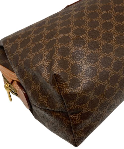 CELINE（セリーヌ）CELINE (セリーヌ) マカダム柄コスメポーチ ブラウン サイズ:下記参照の古着・服飾アイテム