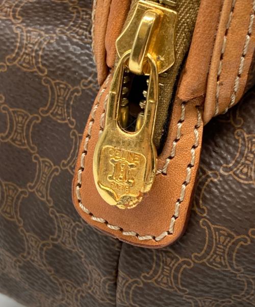 CELINE（セリーヌ）CELINE (セリーヌ) マカダム柄コスメポーチ ブラウン サイズ:下記参照の古着・服飾アイテム