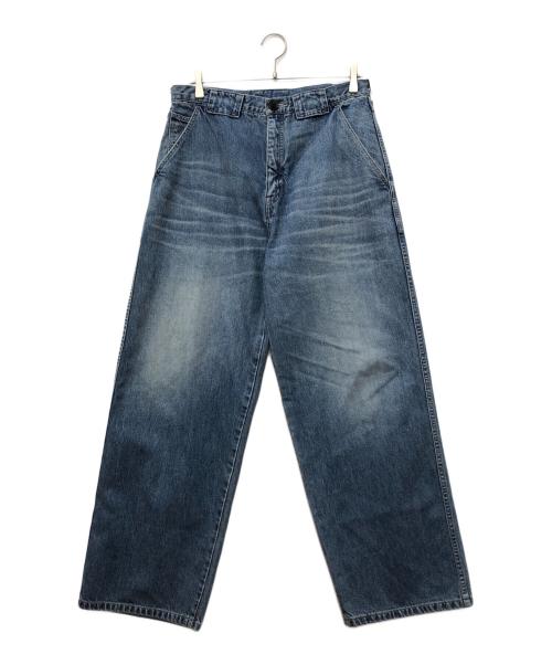 N.HOOLYWOOD（エヌ ハリウッド）N.HOOLYWOOD (エヌ ハリウッド) 5POCKET DENIM PANTS ブルー サイズ:38の古着・服飾アイテム
