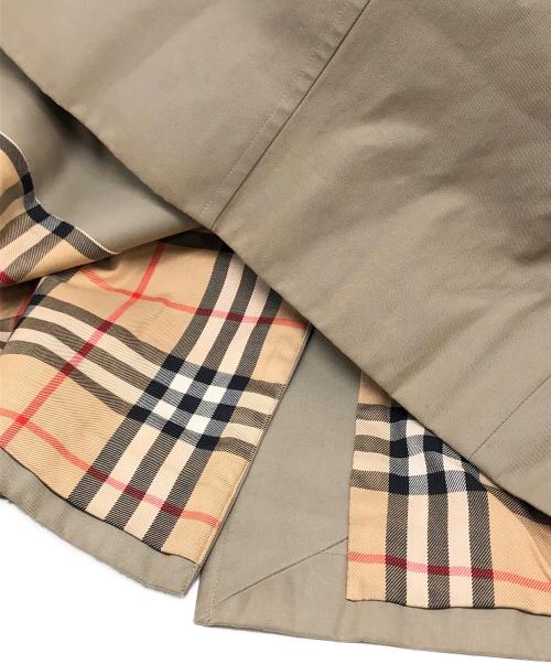 Burberry's（バーバリーズ）Burberry's (バーバリー) ノバチェックライニングトレンチコート ベージュ サイズ:Sの古着・服飾アイテム