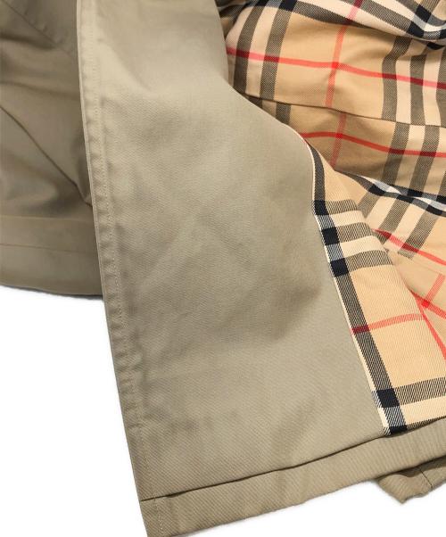 Burberry's（バーバリーズ）Burberry's (バーバリー) ノバチェックライニングトレンチコート ベージュ サイズ:Sの古着・服飾アイテム