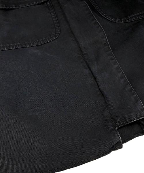 MM6 Maison Margiela（エムエムシックスメゾンマルジェラ）MM6 Maison Margiela (エムエムシックスメゾンマルジェラ) ジップアップミリタリースカート ブラック サイズ:38の古着・服飾アイテム