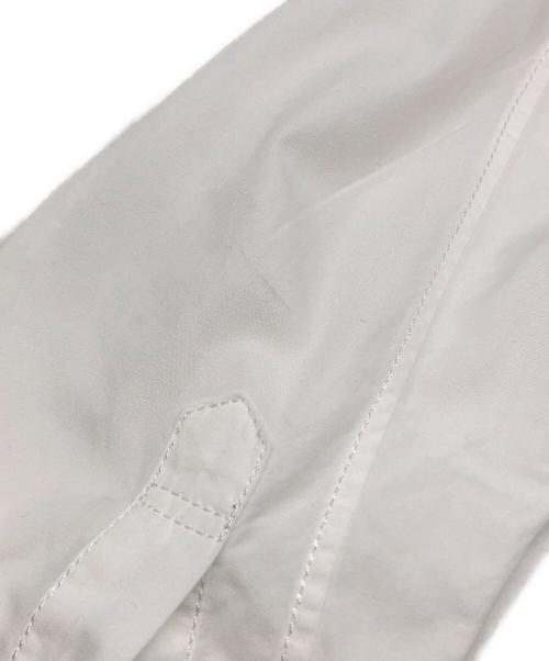 GANRYU（ガンリュウ）GANRYU (ガンリュウ) 切替シャツ ホワイト×ネイビー サイズ:Sの古着・服飾アイテム