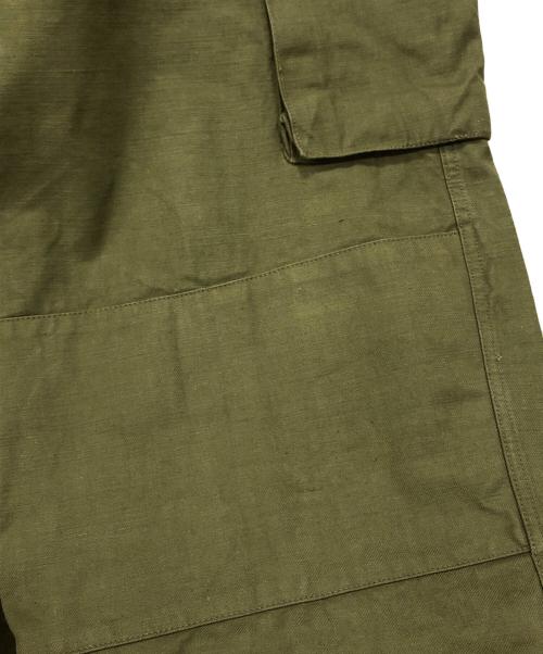 French Army（フランス軍）French Army (フランス軍) 前期 Ｍ-47 カーゴパンツ オリーブ サイズ:37の古着・服飾アイテム