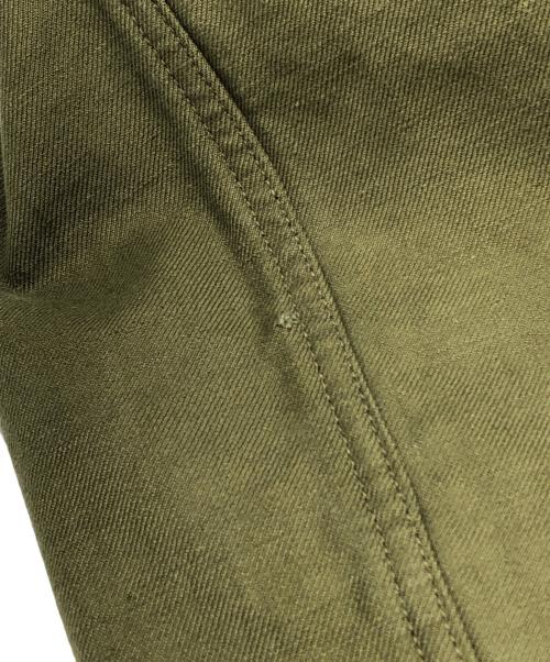 French Army（フランス軍）French Army (フランス軍) 前期 Ｍ-47 カーゴパンツ オリーブ サイズ:37の古着・服飾アイテム