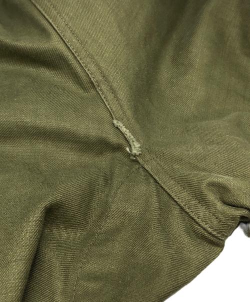 French Army（フランス軍）French Army (フランス軍) 前期 Ｍ-47 カーゴパンツ オリーブ サイズ:37の古着・服飾アイテム