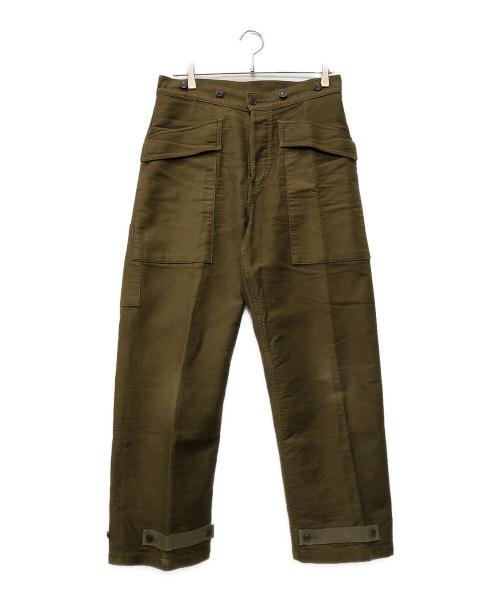 NIGEL CABOURN（ナイジェルケーボン）NIGEL CABOURN (ナイジェルケーボン) 40'S U.S. NAVY DECKPANT オリーブ サイズ:32の古着・服飾アイテム