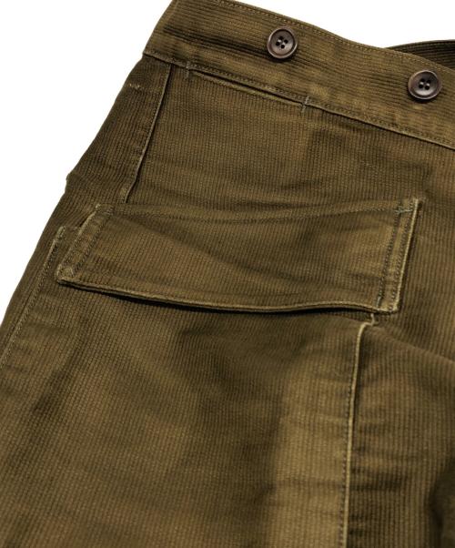 NIGEL CABOURN（ナイジェルケーボン）NIGEL CABOURN (ナイジェルケーボン) 40'S U.S. NAVY DECKPANT オリーブ サイズ:32の古着・服飾アイテム