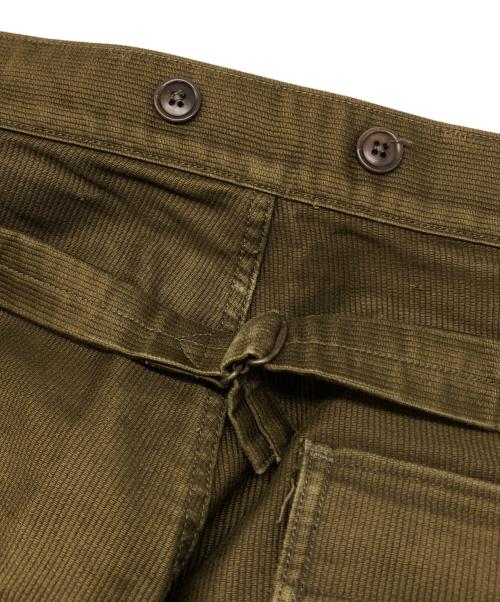 NIGEL CABOURN（ナイジェルケーボン）NIGEL CABOURN (ナイジェルケーボン) 40'S U.S. NAVY DECKPANT オリーブ サイズ:32の古着・服飾アイテム