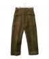 NIGEL CABOURN（ナイジェルケーボン）の古着「40'S U.S. NAVY DECKPANT」｜オリーブ