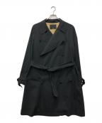 ESSイーエスエス）の古着「トレンチコート」｜ブラック