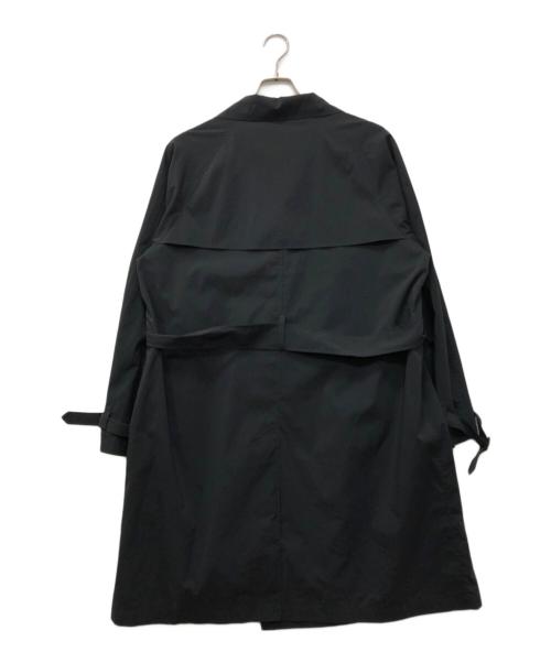 ESS（イーエスエス）ESS (イーエスエス) トレンチコート ブラック サイズ:1の古着・服飾アイテム