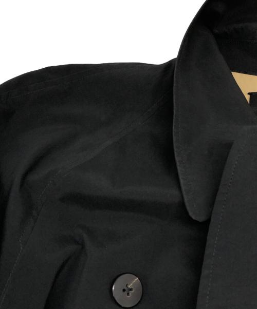 ESS（イーエスエス）ESS (イーエスエス) トレンチコート ブラック サイズ:1の古着・服飾アイテム