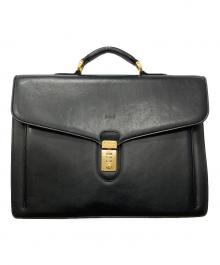 BALENCIAGA（バレンシアガ）の古着「レザーブリーフケース」｜ブラック