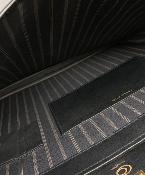 BALENCIAGA（バレンシアガ）BALENCIAGA (バレンシアガ) レザーブリーフケース ブラック サイズ:下記参照の古着・服飾アイテム