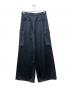 EVERYDAY I LIKE. Deuxieme Classe (エブリデイアイライク ドゥーズィエム クラス) ミニマルサテンカーゴパンツ ネイビー サイズ:40 未使用品：12000円