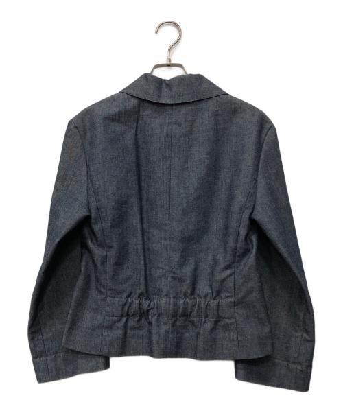 CHANEL（シャネル）CHANEL (シャネル) スパンコールデニムジャケット インディゴ サイズ:34の古着・服飾アイテム