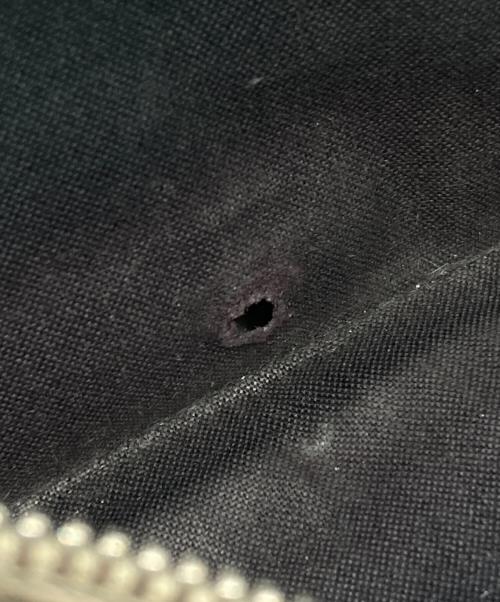 BALENCIAGA（バレンシアガ）BALENCIAGA (バレンシアガ) パンチング加工ロングウォレット ブラウン サイズ:下記参照の古着・服飾アイテム