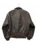COOPER (クーパー) A-2レザーフライトジャケット ブラウン サイズ:46R：30000円